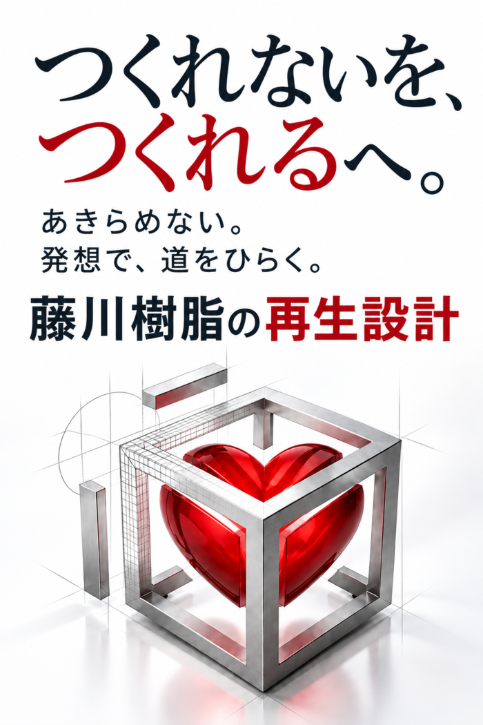 つくれないを、つくれるへ。あきらめない。発想で、道をひらく。藤川樹脂の再生設計。